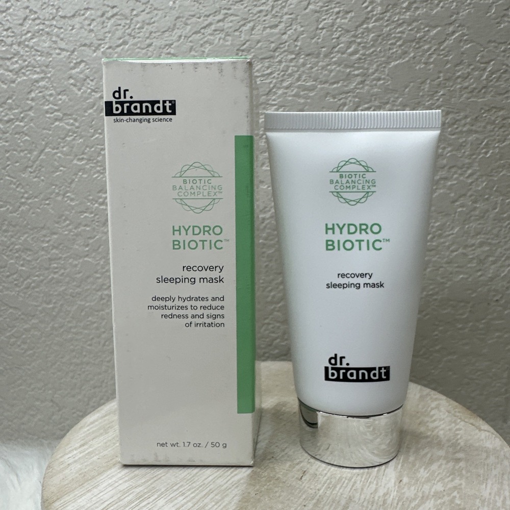 $19 π Dr. Brandt Hydro Biotic Recovery Sleeping Mask Full Size 1.7 oz NEWβ - Picture 1 of 3